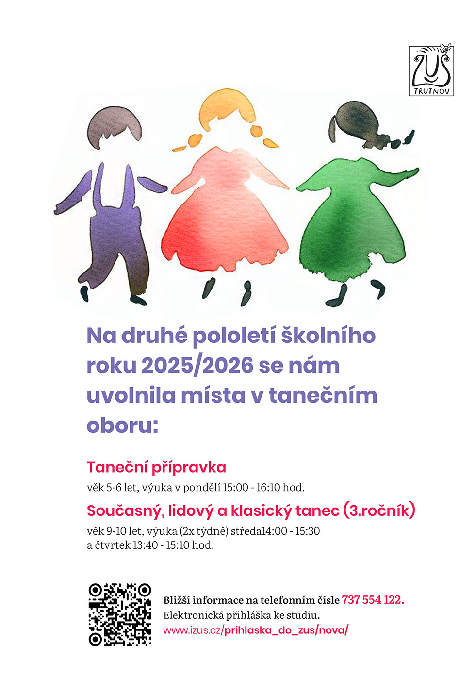 Nábor do Tanečního oboru