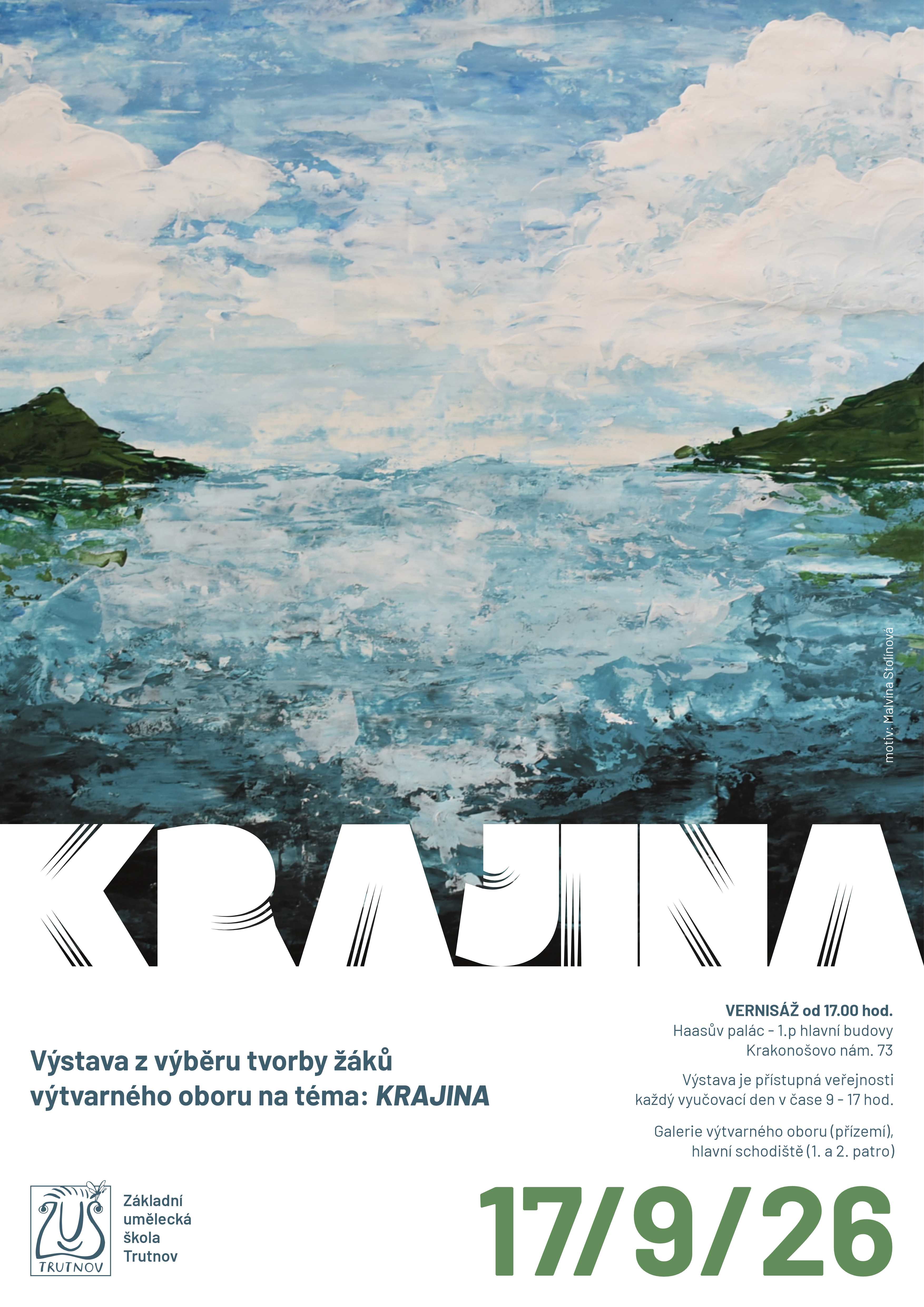 Vernisáž výstavy KRAJINA