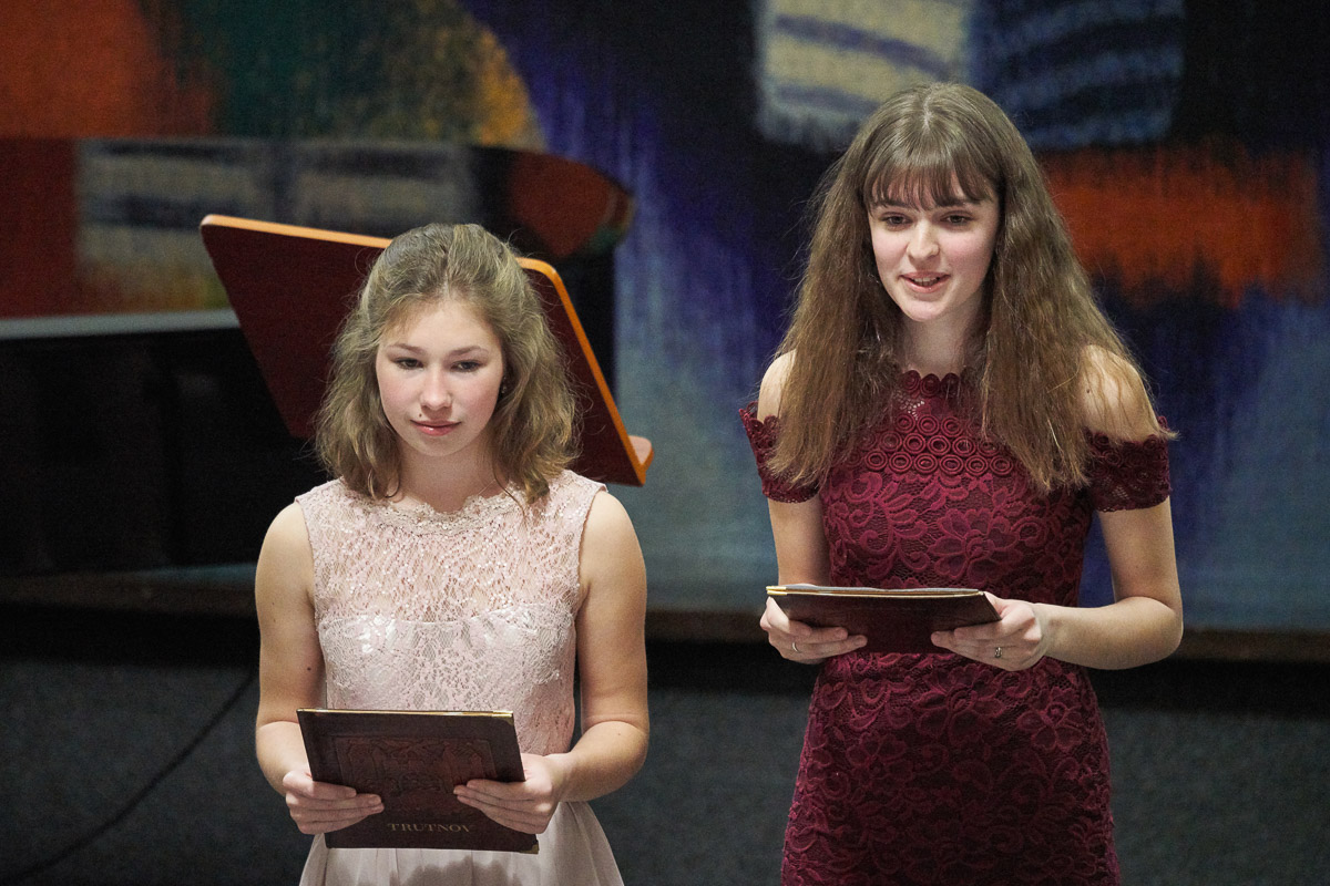 Absolventský koncert Daniely Šustrové a Venduly Mračkové